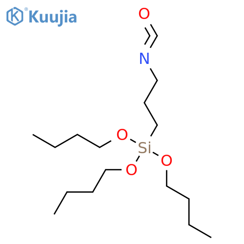 Silane, tributoxy(3-isocyanatopropyl)- structure