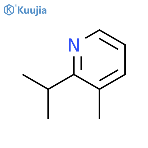 Pyridine, methyl(1-methylethyl)- structure