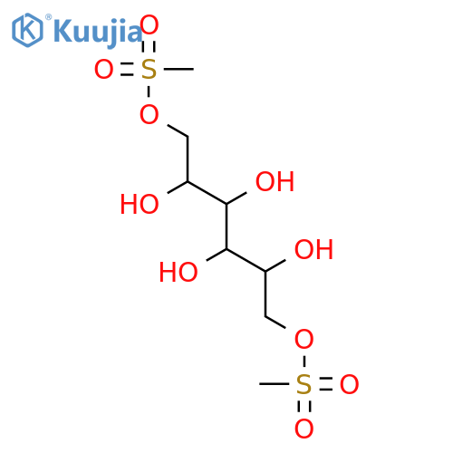 1,6-Dimethanesulfonate-D-mannitol structure
