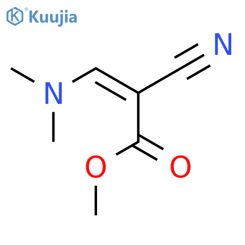 Methyl 2-Cyano-3-(dimethylamino)acrylate structure