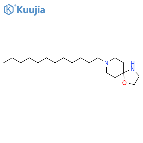 1-Oxa-4,8-diazaspiro[4.5]decane, 8-dodecyl- structure