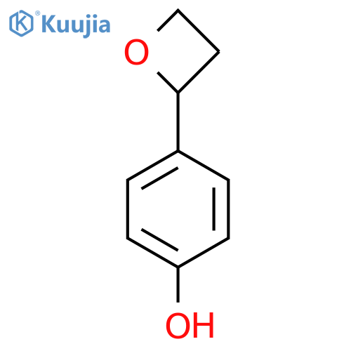 4-(Oxetan-2-yl)phenol structure