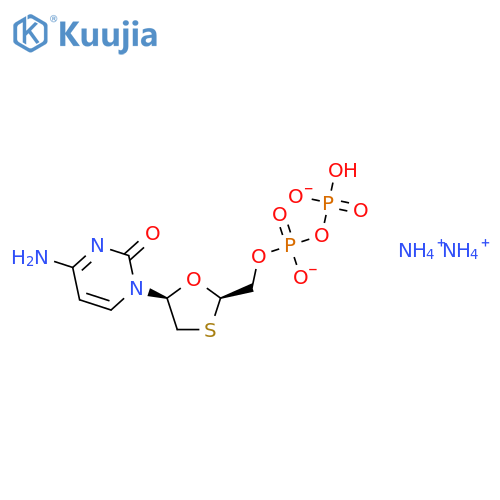 Lamivudine Diphosphate Ammonium Salt structure