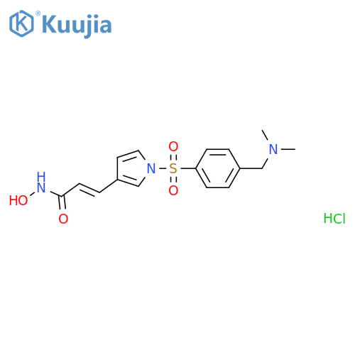 Resminostat hydrochloride structure