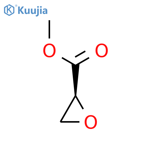 methyl (2S)-oxirane-2-carboxylate structure