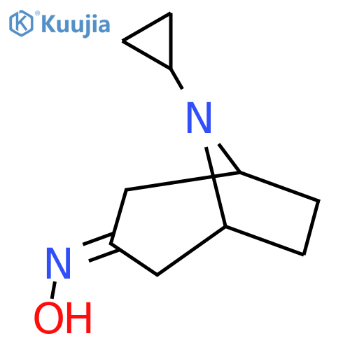 N-{8-cyclopropyl-8-azabicyclo3.2.1octan-3-ylidene}hydroxylamine structure