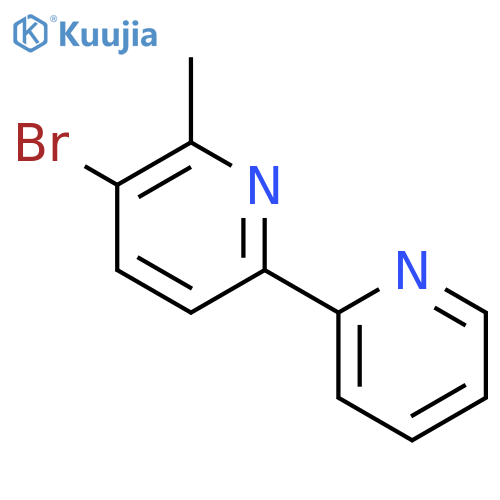 5-Bromo-6'-methyl-2,2'bipyridinyl structure