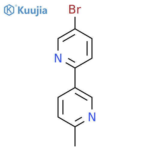 5-Bromo-6'-methyl-2,3'bipyridinyl structure