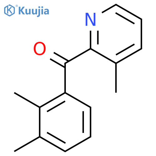2-(2,3-Dimethylbenzoyl)-3-methylpyridine structure