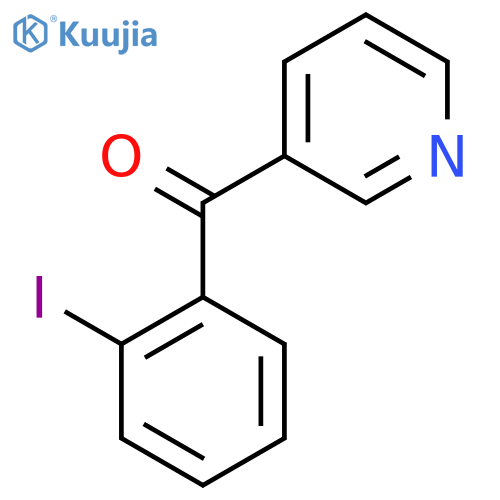 (2-Iodophenyl)(pyridin-3-yl)methanone structure