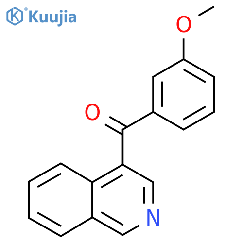4-(3-Methoxybenzoyl)isoquinoline structure