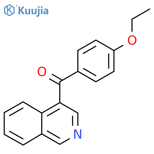 4-(4-Ethoxybenzoyl)isoquinoline structure