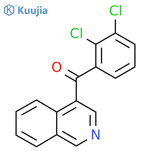 4-(2,3-Dichlorobenzoyl)isoquinoline structure