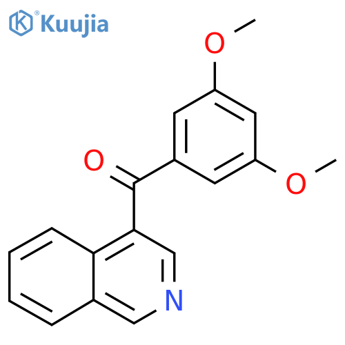 4-(3,5-Dimethoxybenzoyl)isoquinoline structure