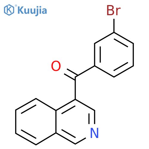 4-(3-Bromobenzoyl)isoquinoline structure