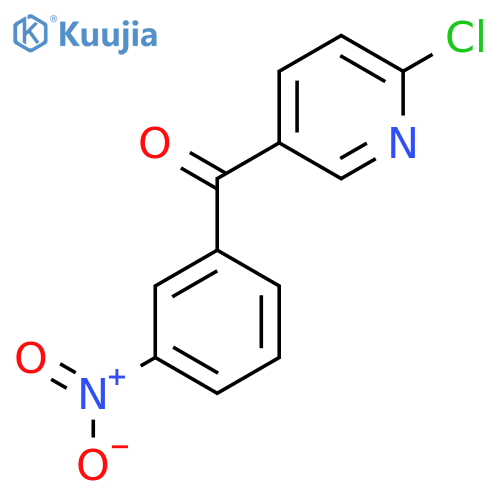 2-Chloro-5-(3-nitrobenzoyl)pyridine structure