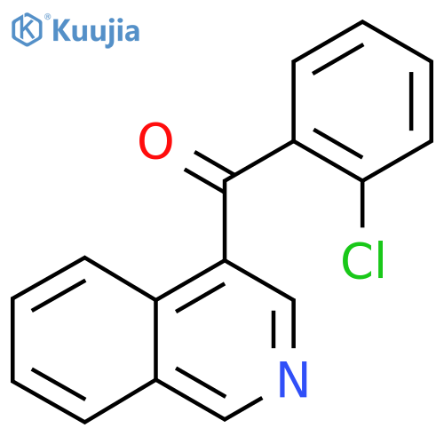 4-(2-Chlorobenzoyl)isoquinoline structure