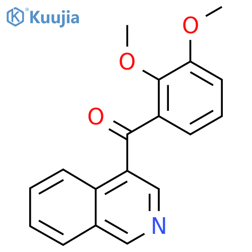 4-(2,3-Dimethoxybenzoyl)isoquinoline structure