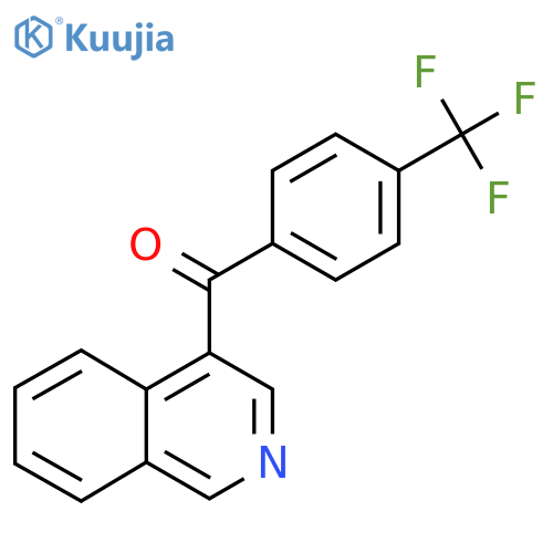 4-(4-Trifluoromethylbenzoyl)isoquinoline structure