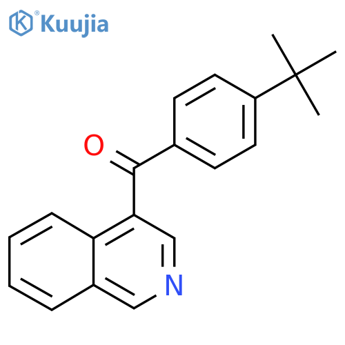 4-(4-Tert-Butylbenzoyl)isoquinoline structure