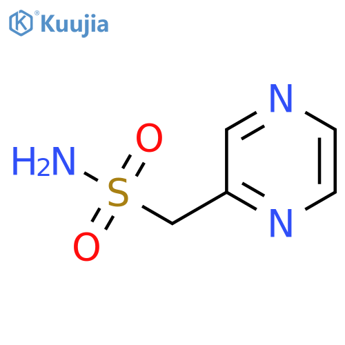 (pyrazin-2-yl)methanesulfonamide structure