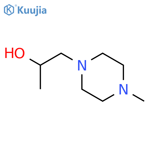 (2S)-1-(4-methylpiperazin-1-yl)propan-2-ol structure