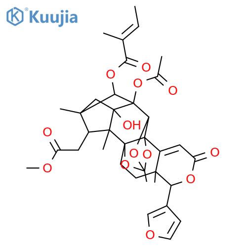 Swietephragmin G; 2-Ac structure