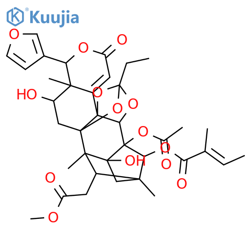 Swietephragmin F; 12α-Hydroxy, 2-Ac structure