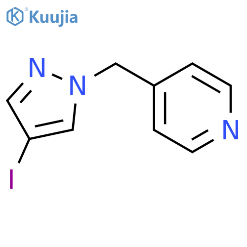4-Iodo-1-(pyridin-4-ylmethyl)pyrazole structure