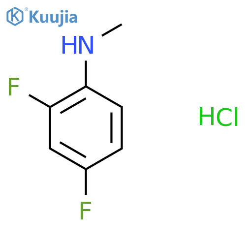 N-Methyl 2,4-difluoroaniline hydrochloride structure
