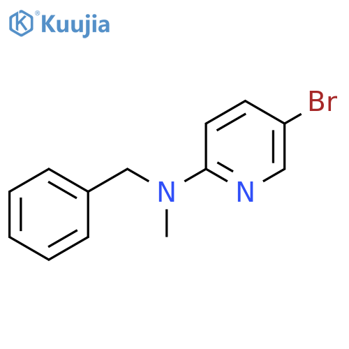 2-(N-Benzyl-N-methylamino)-5-bromopyridine structure