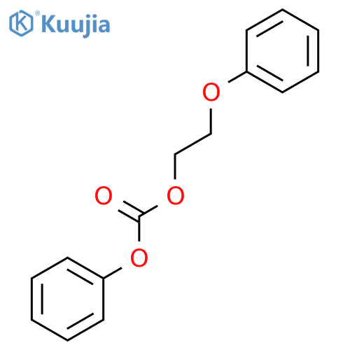 Carbonic acid, 2-phenoxyethyl phenyl ester structure
