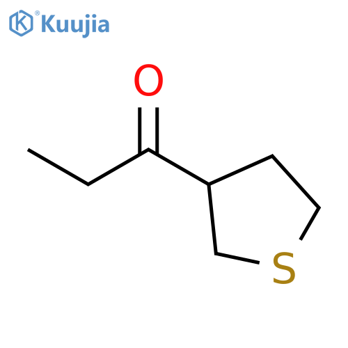 1-Propanone, 1-(tetrahydro-3-thienyl)- structure