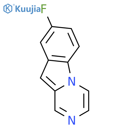 8-fluoro-Pyrazino[1,2-a]indole structure