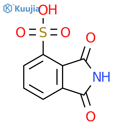 1H-Isoindole-4-sulfonic acid, 2,3-dihydro-1,3-dioxo- structure