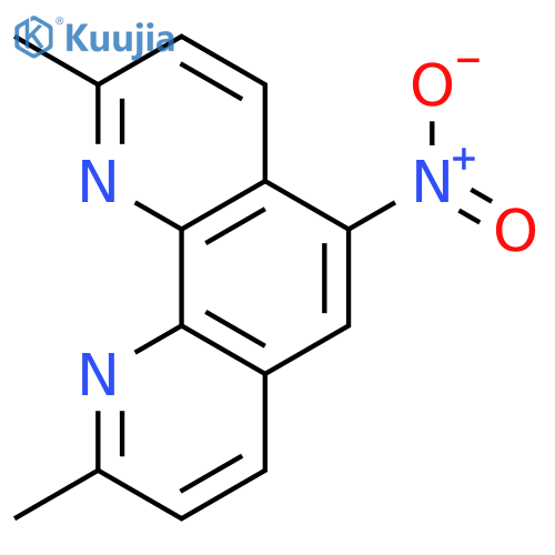 2,9-dimethyl-5-nitro-1,10-phenanthroline structure