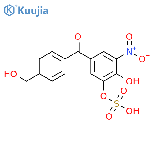 4’-Hydroxymethyl Tolcapone Sulfate structure