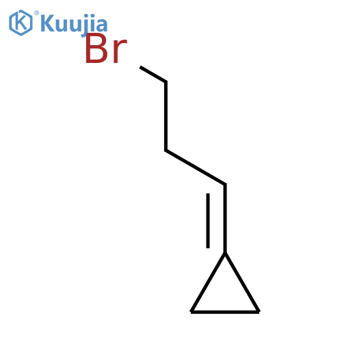 Cyclopropane, (3-bromopropylidene)- structure