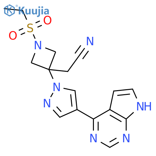 Baricitinib structure