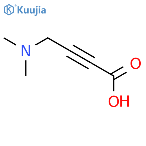 2-Butynoic acid, 4-(dimethylamino)- structure