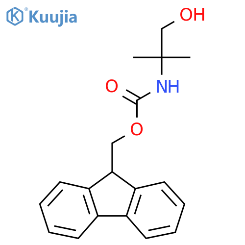 (9H-Fluoren-9-yl)methyl N-(1-hydroxy-2-methylpropan-2-yl)carbamate structure