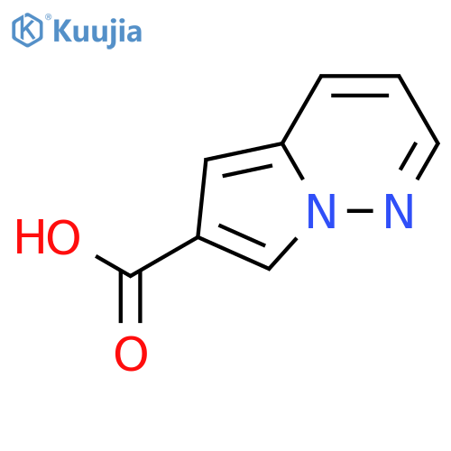 Pyrrolo[1,2-b]pyridazine-6-carboxylic acid structure