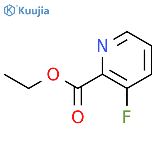 ethyl 3-fluoropyridine-2-carboxylate structure