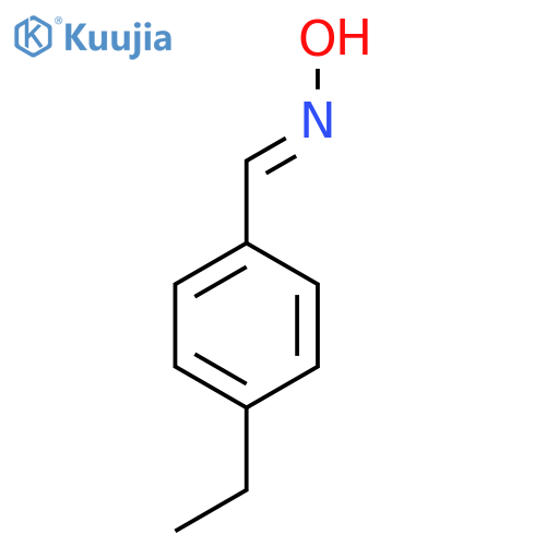 4-Ethylbenzaldehyde oxime structure
