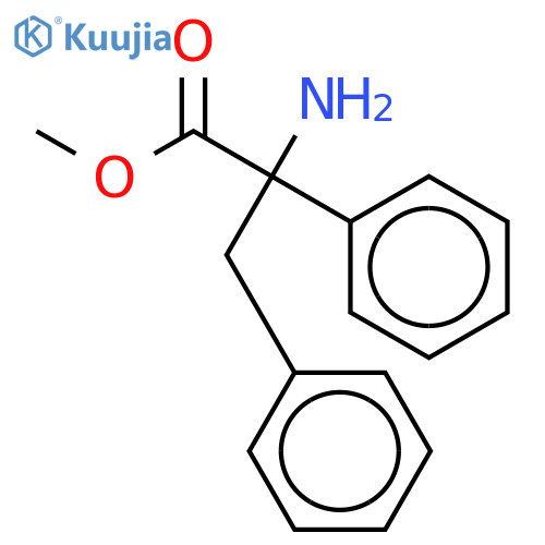 methyl 2-amino-2,3-diphenylpropanoate structure
