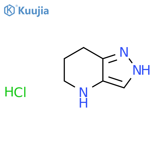 2H,4H,5H,6H,7H-pyrazolo[4,3-b]pyridine hydrochloride structure