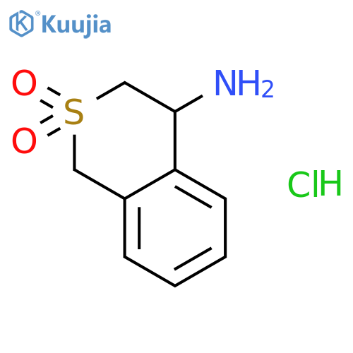 4-Aminoisothiochroman 2,2-dioxide hydrochloride structure