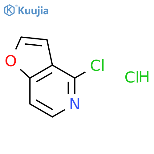 4-Chlorofuro[3,2-c]pyridine hydrochloride structure