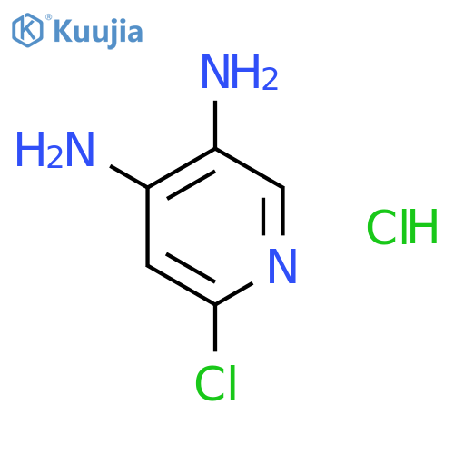 6-Chloropyridine-3,4-diamine hydrochloride structure