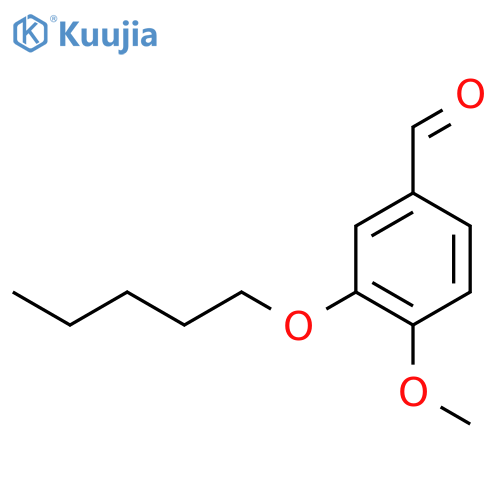 4-Methoxy-3-(pentyloxy)benzaldehyde structure